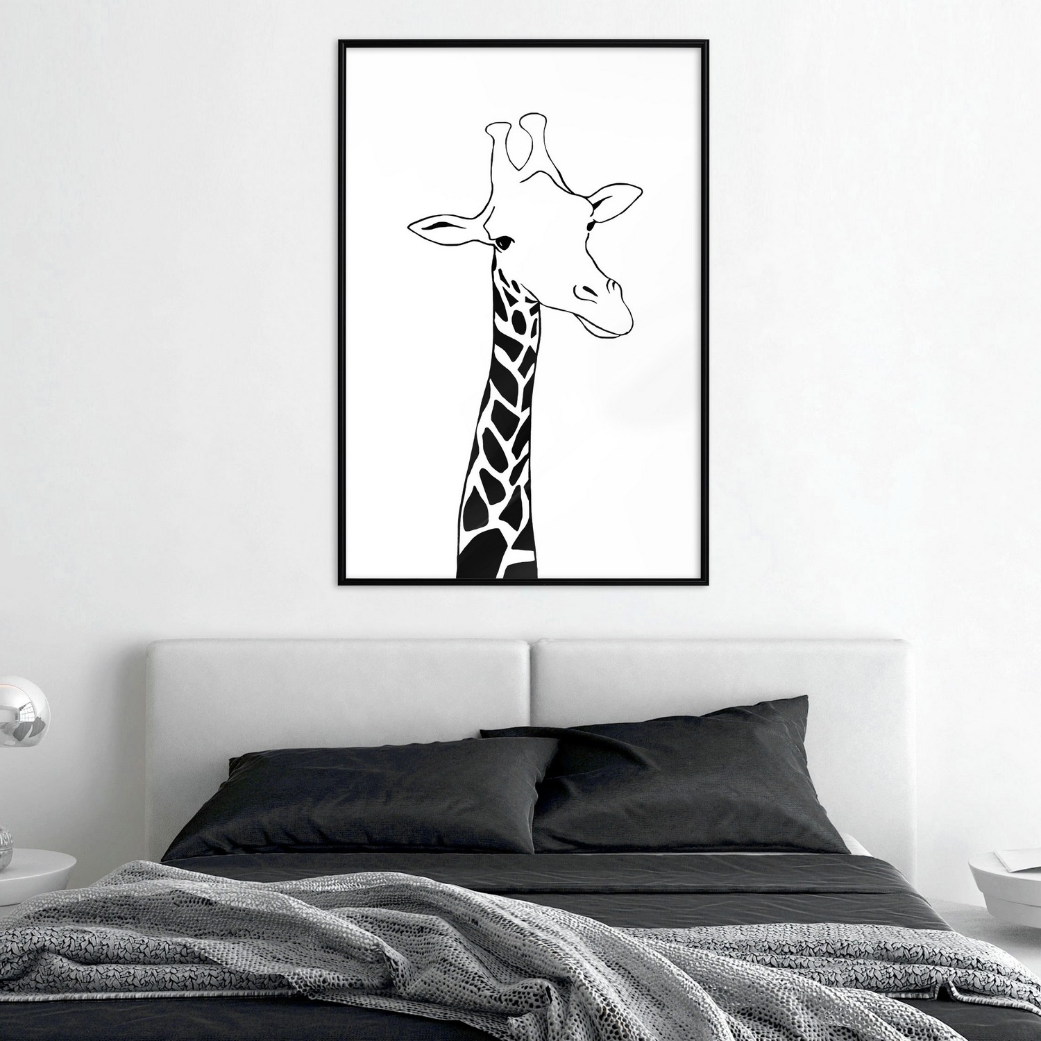 Poster Artgeist Affisch Plaid Neck