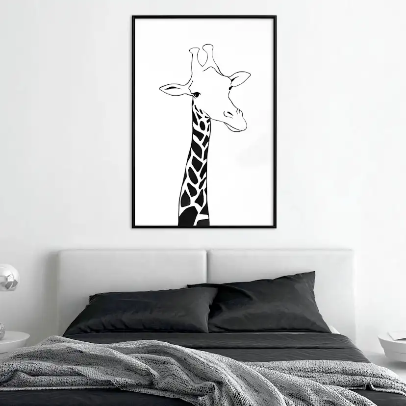 Poster Artgeist Affisch Plaid Neck