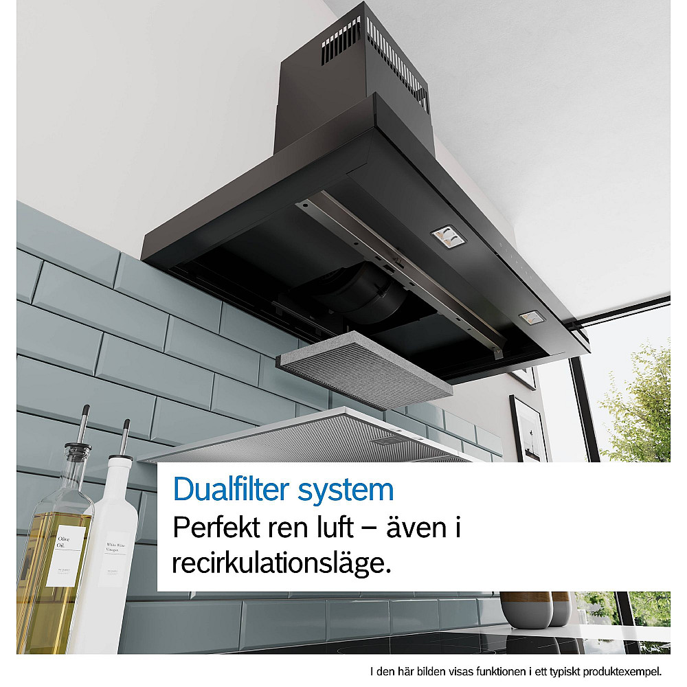 Vägghängd fläkt Bosch DWB65CC60 Series 4 60 cm