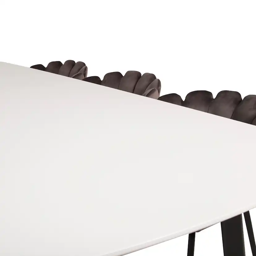 Matgrupp furniture/fashion Poker med 6 Limhamn Stolar