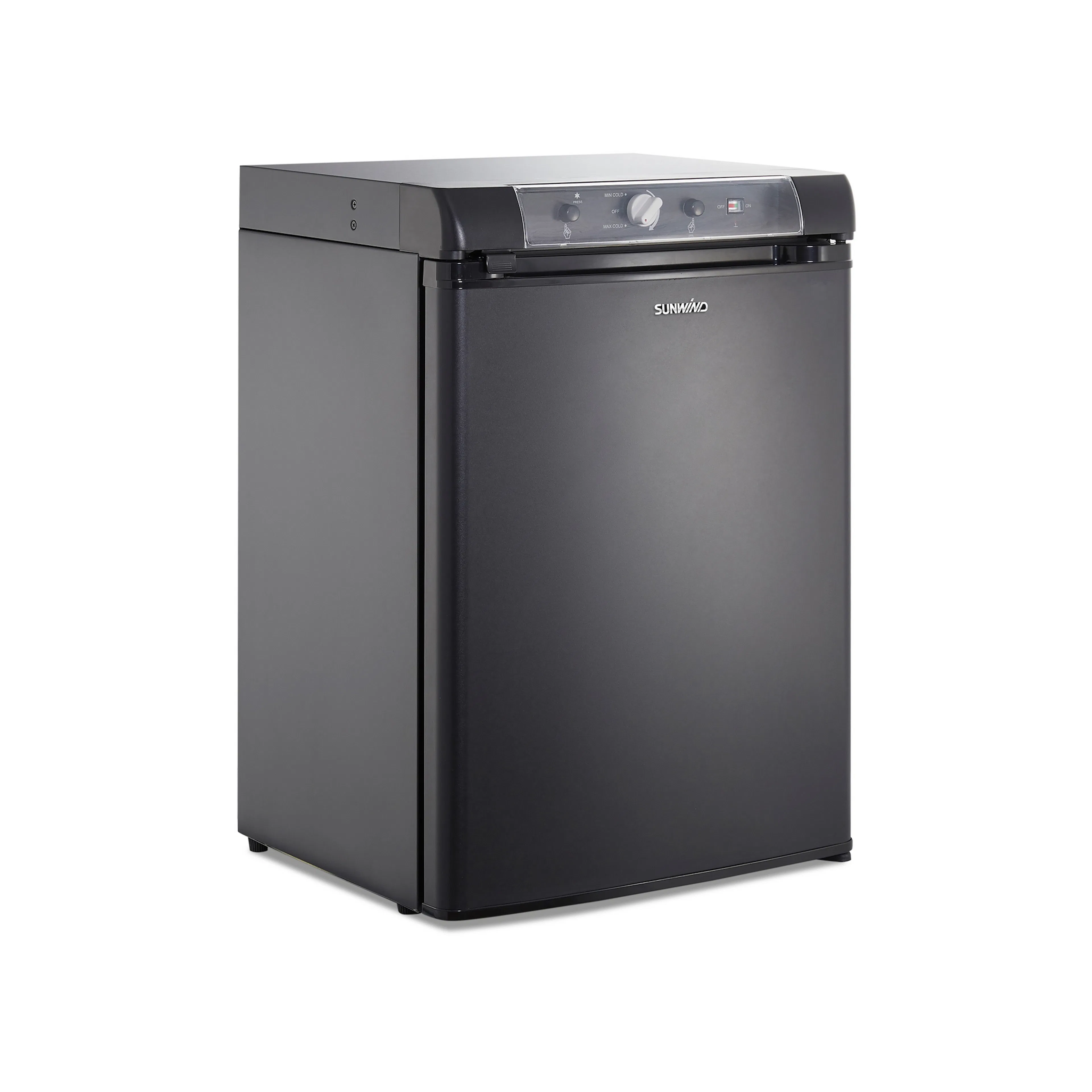 Gasolkylskåp Sunwind Ventus 60 Top Control Svart