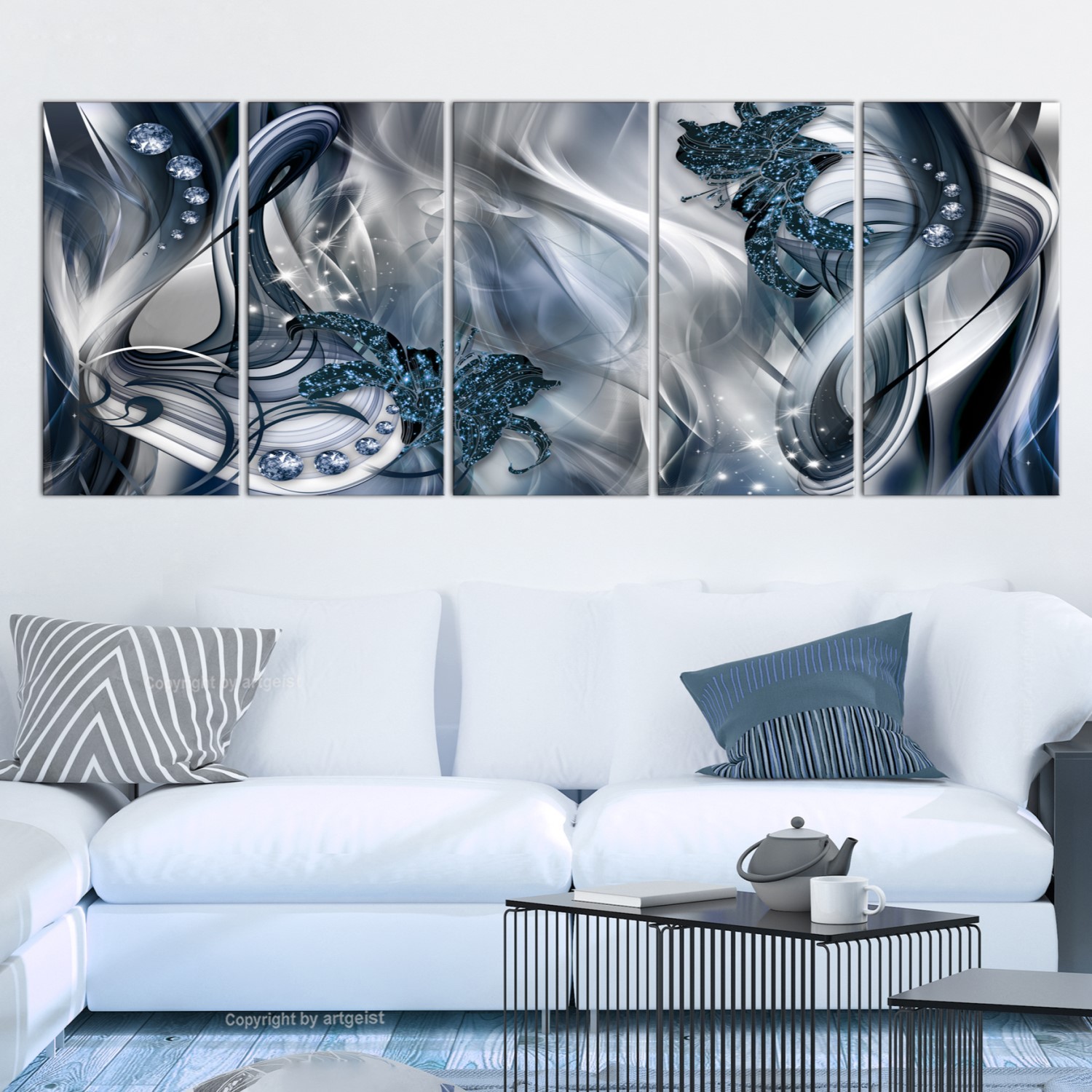 Tavla Arkiio Blue Glow