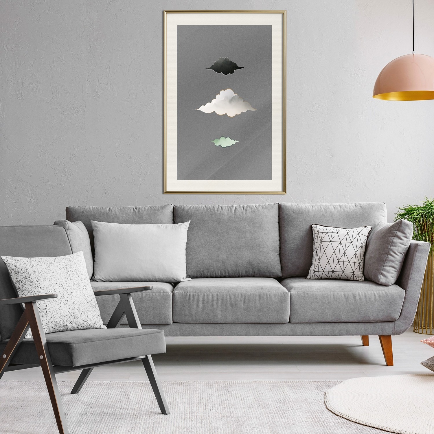Poster Artgeist Affisch Cumulonimbus