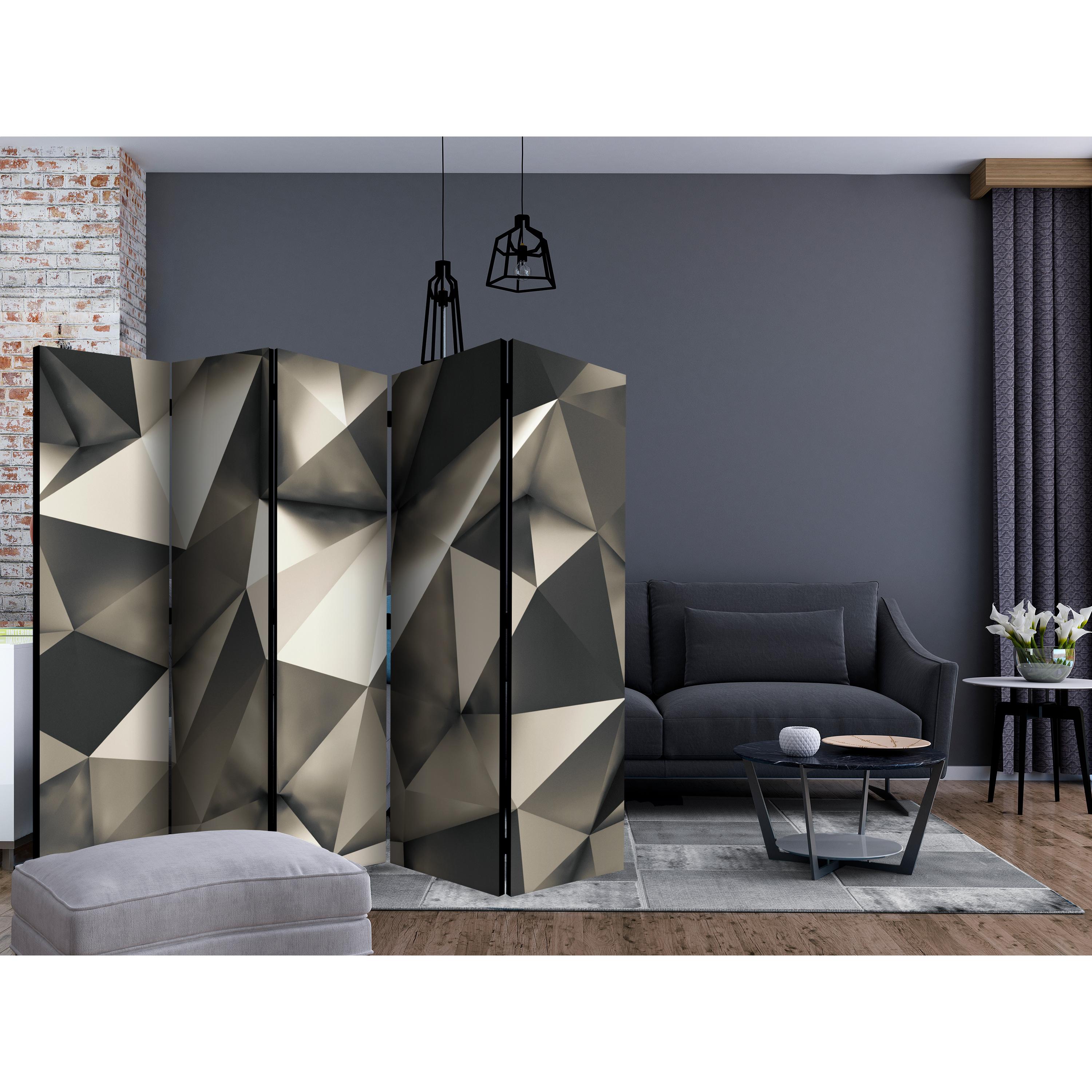 Rumsavdelare Skärmvägg Arkiio Cosmic Silver II 225x172 cm