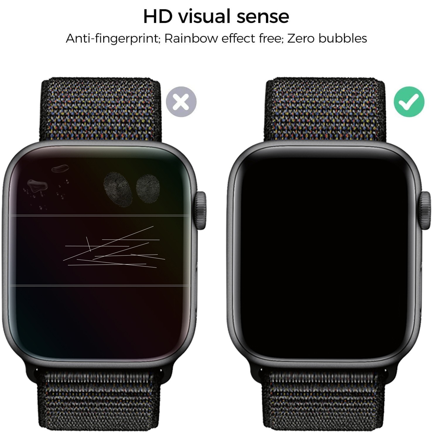 Skärmskydd Champion Apple watch 3-pack 44mm