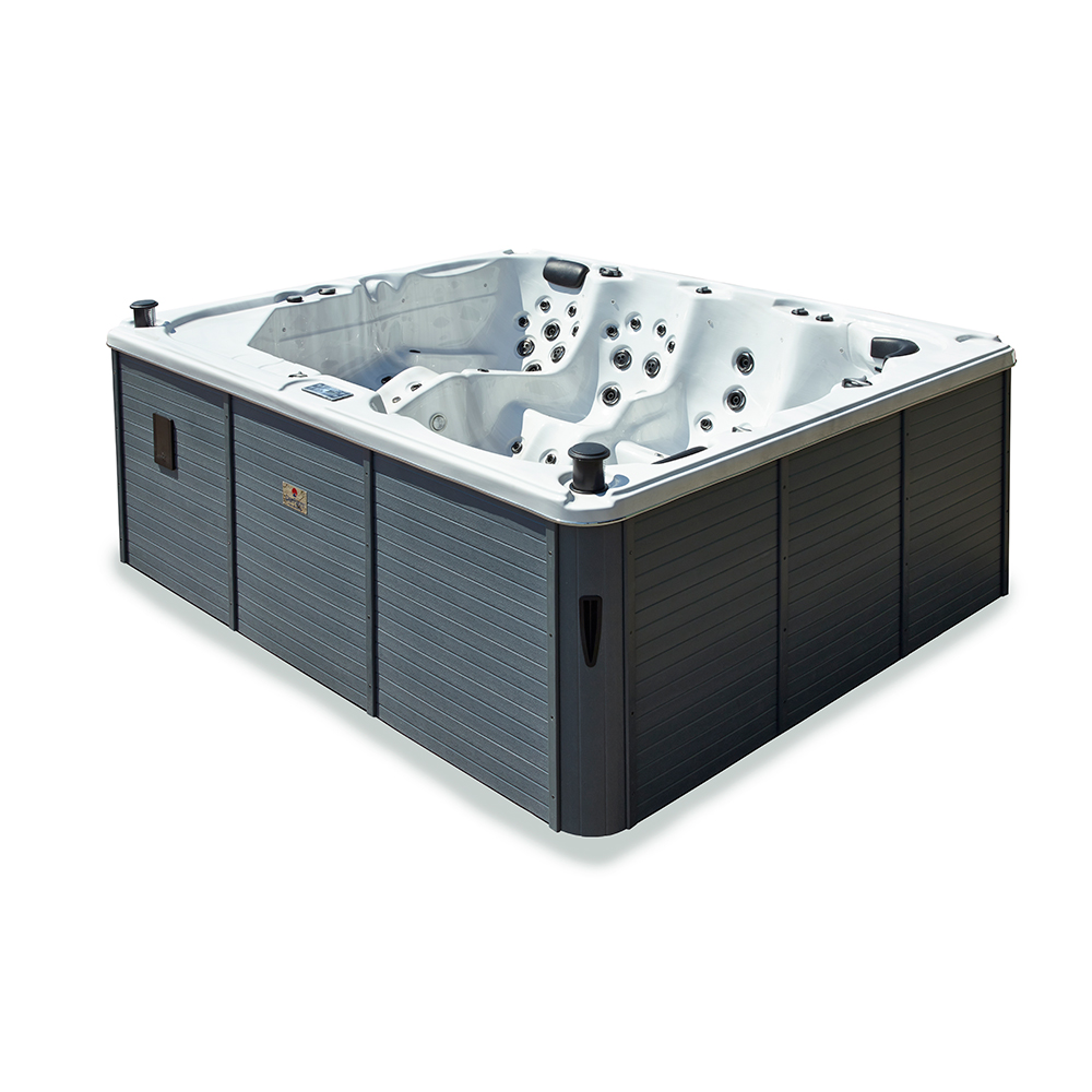 Utespa DenForm President Size 73 Jets Spabad för 8 Personer