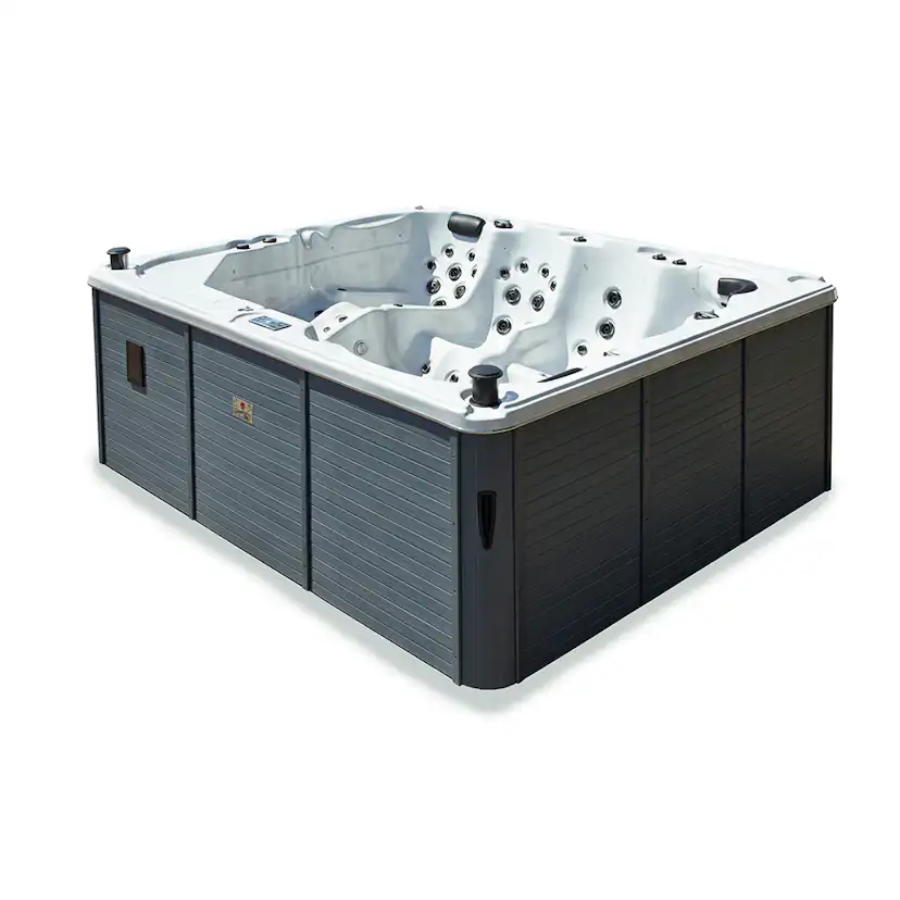 Utespa DenForm President Size 73 Jets Spabad för 8 Personer