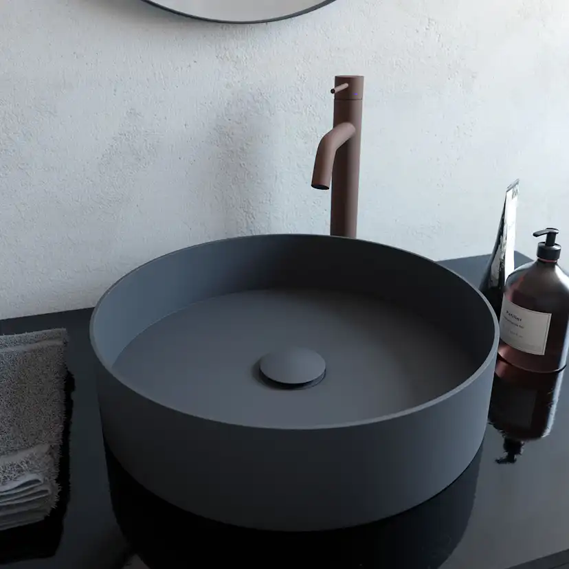 Tvättställsblandare Scandtap Steel Voyage High