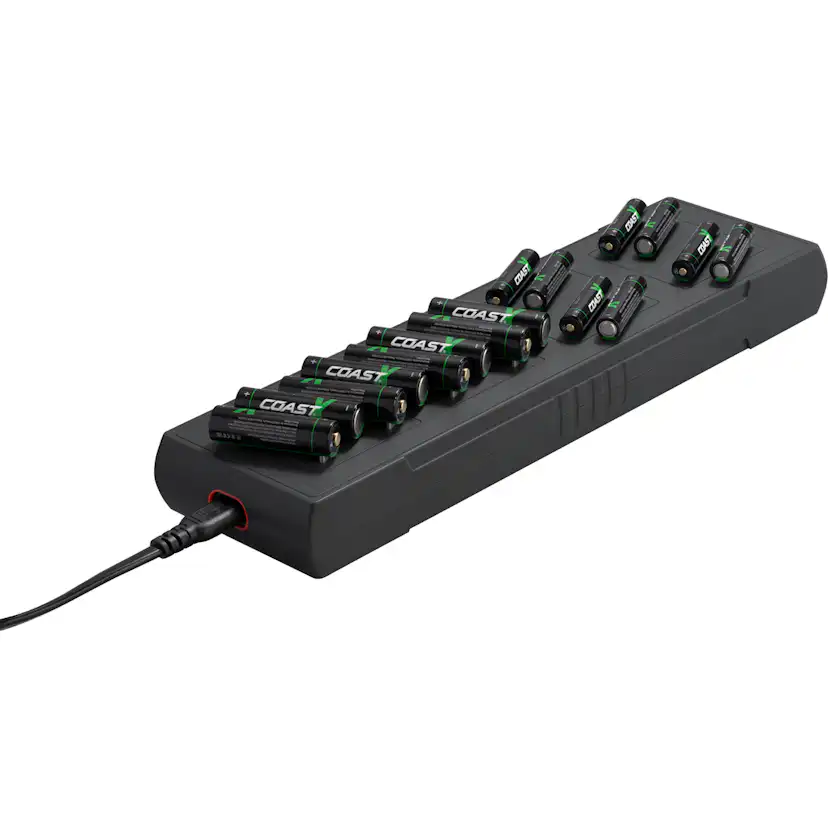 Batteriladdare Coast ZXCS16 Till 16 St USB-C