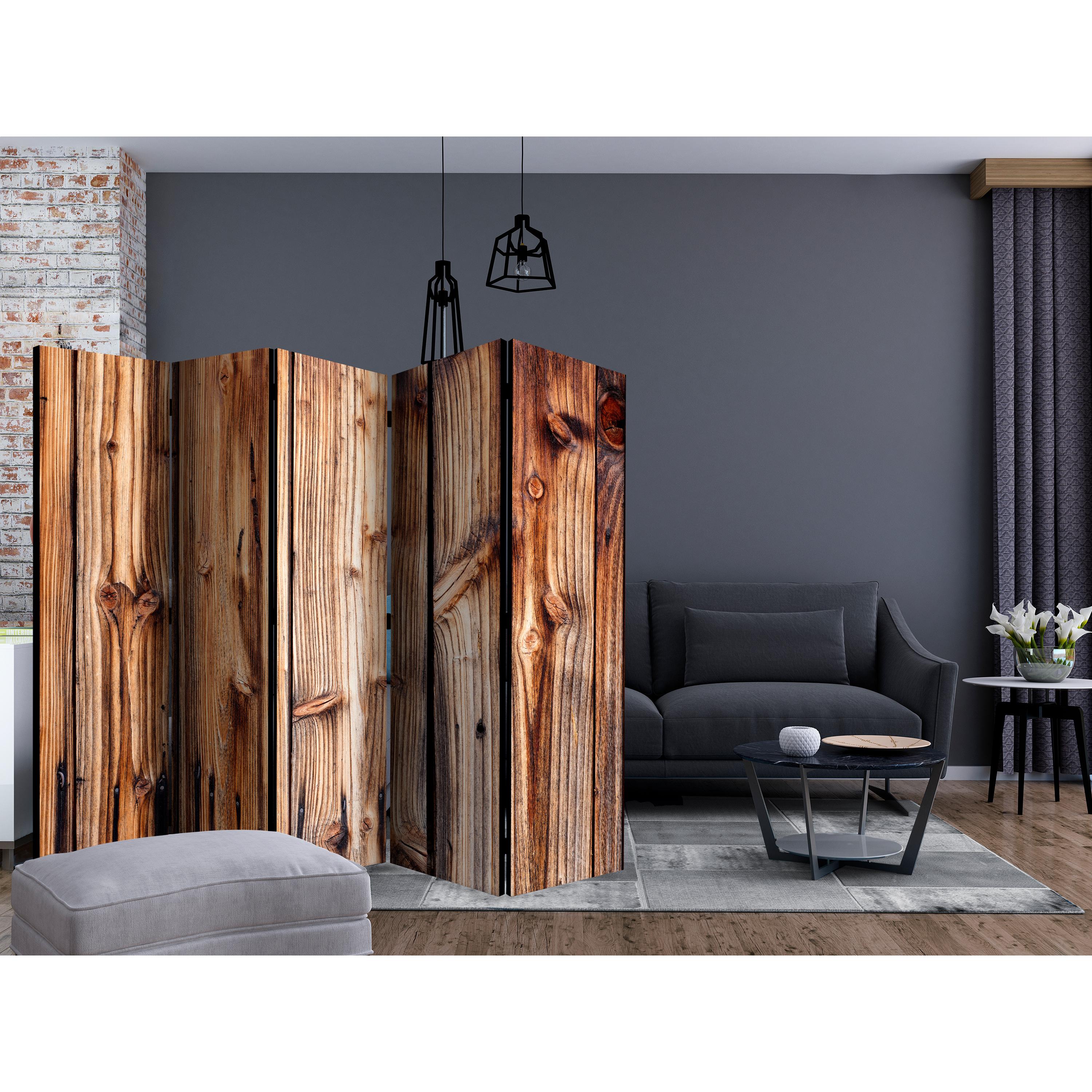 Rumsavdelare Skärmvägg Arkiio Wooden Chamber II 225x172 cm