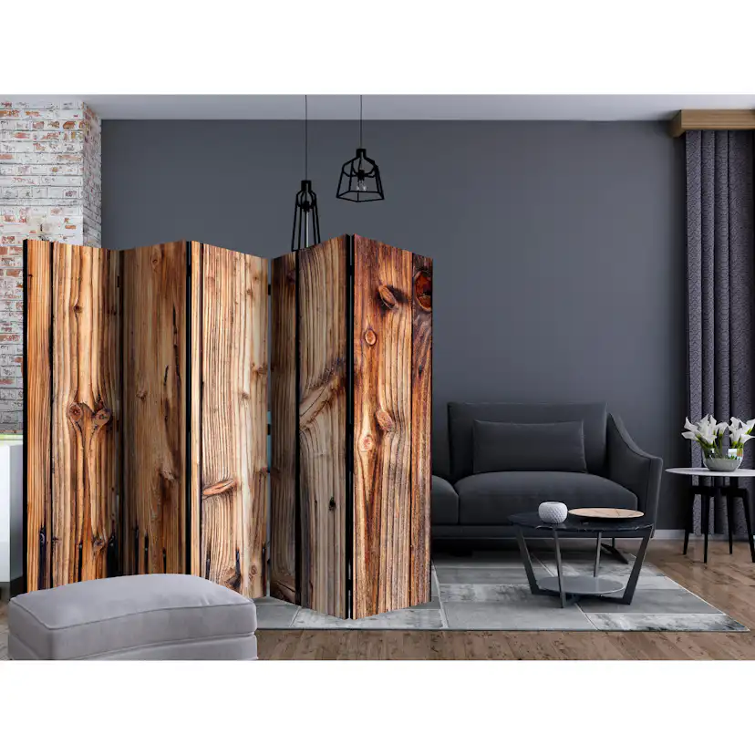 Rumsavdelare Skärmvägg Arkiio Wooden Chamber II 225x172 cm