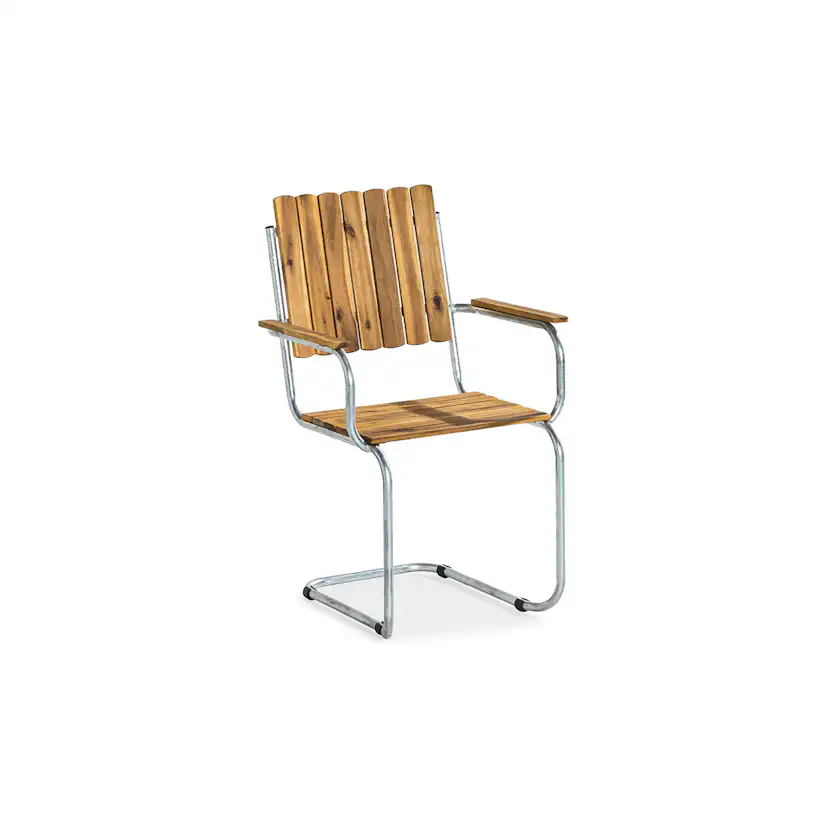 Trädgårdsgrupp Comfort Garden Arild Matgrupp 110 cm Rund + 4 st Matstolar
