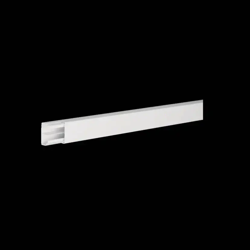 Matarkanal Hager LF 20 x 33 mm 2-fack PVC 2 meter Vit RAL 9016