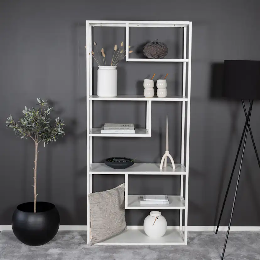 Bokhylla Venture Home Staal