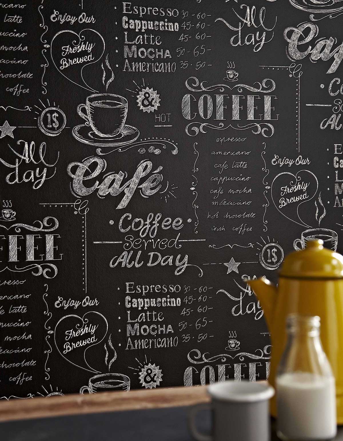 Tapeter Superfresco Easy Café 32-993 Non Woven, Mönstrad Svart