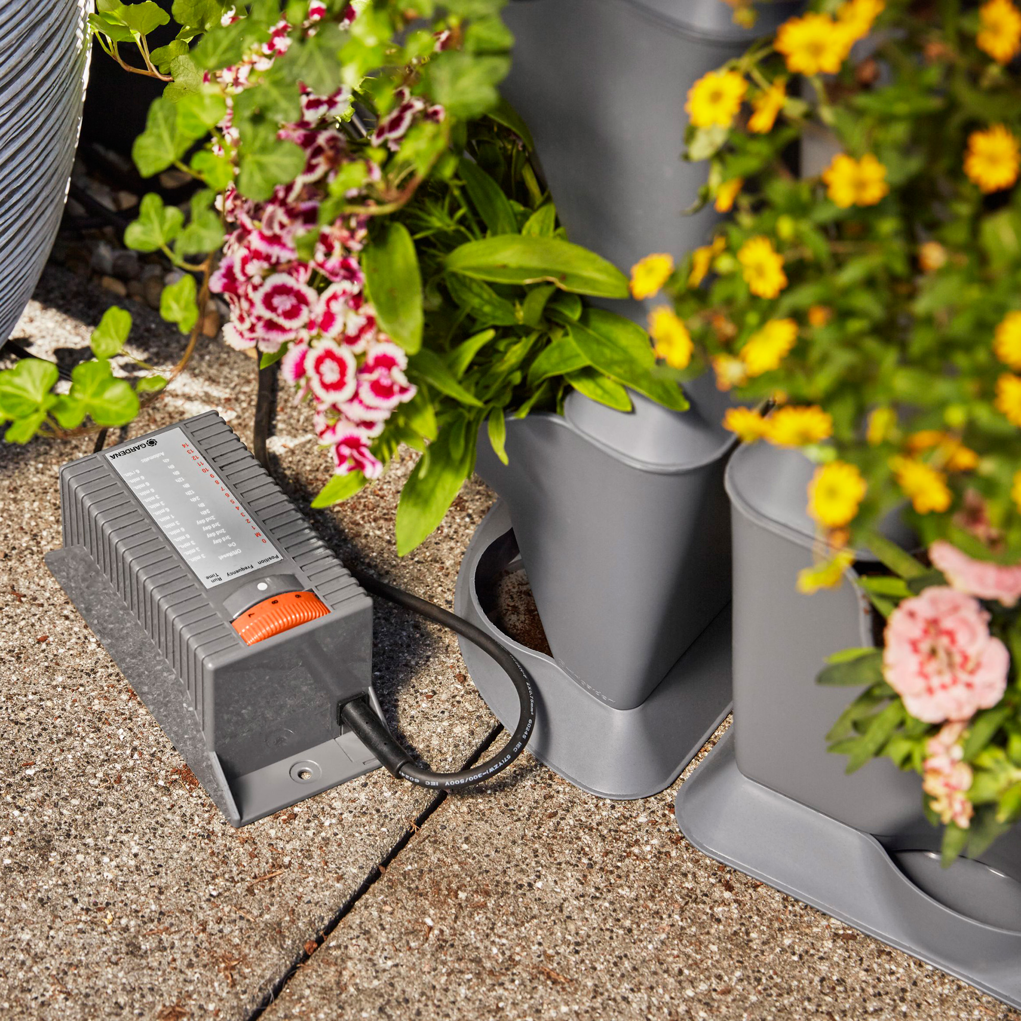 Bevattningsset Gardena Nature Up! Transformator och Pump