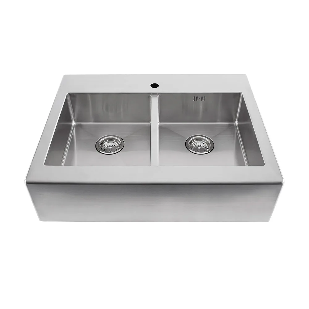 Diskho Nordic Tech Radius Solid 800 Rostfri Stål Diskho Kök 80cm