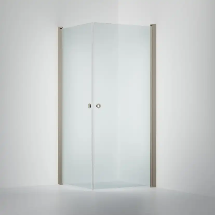 Duschvägg Linc Angel 900x900 mm, Klarglas Timeless, Stone