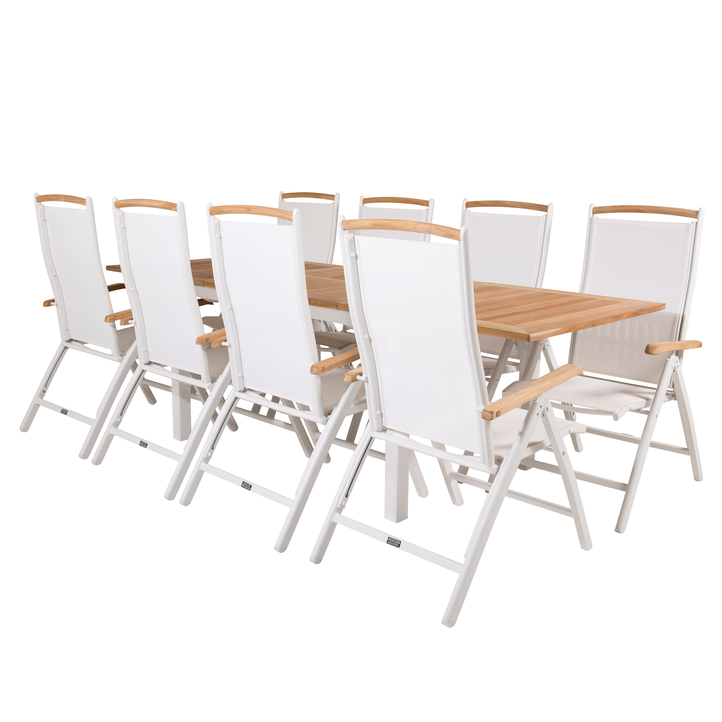 Matgrupp Venture Home Perla 160/240 med 8 Stolar
