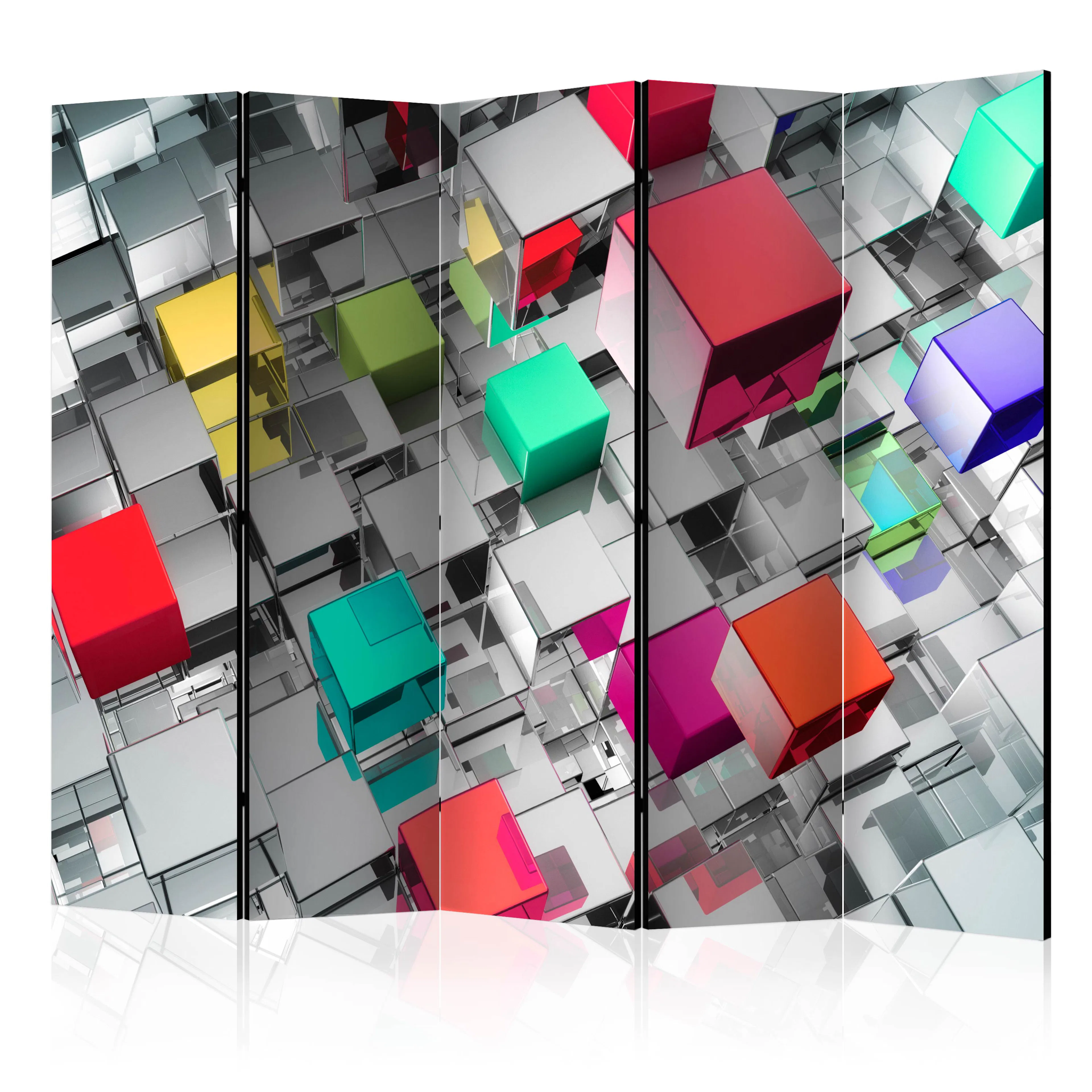 Rumsavdelare Skärmvägg Arkiio Colours of Metal II 225x172 cm