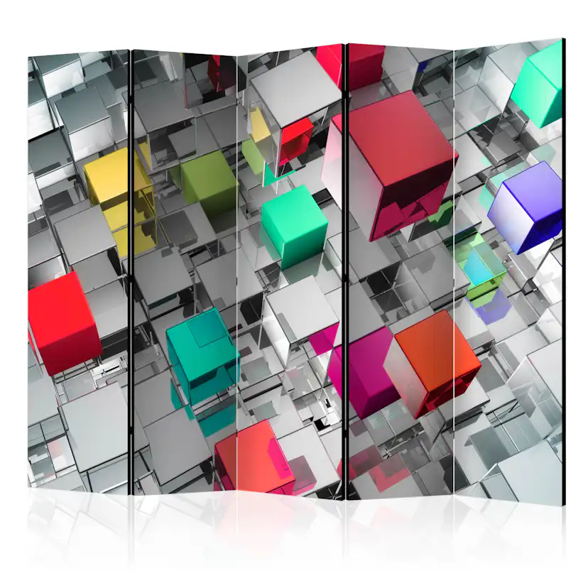Rumsavdelare Skärmvägg Arkiio Colours of Metal II 225x172 cm