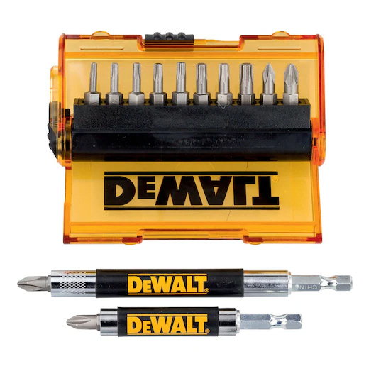 Bitsset DeWalt DT71570 14 Delar Med 2 Magnethållare