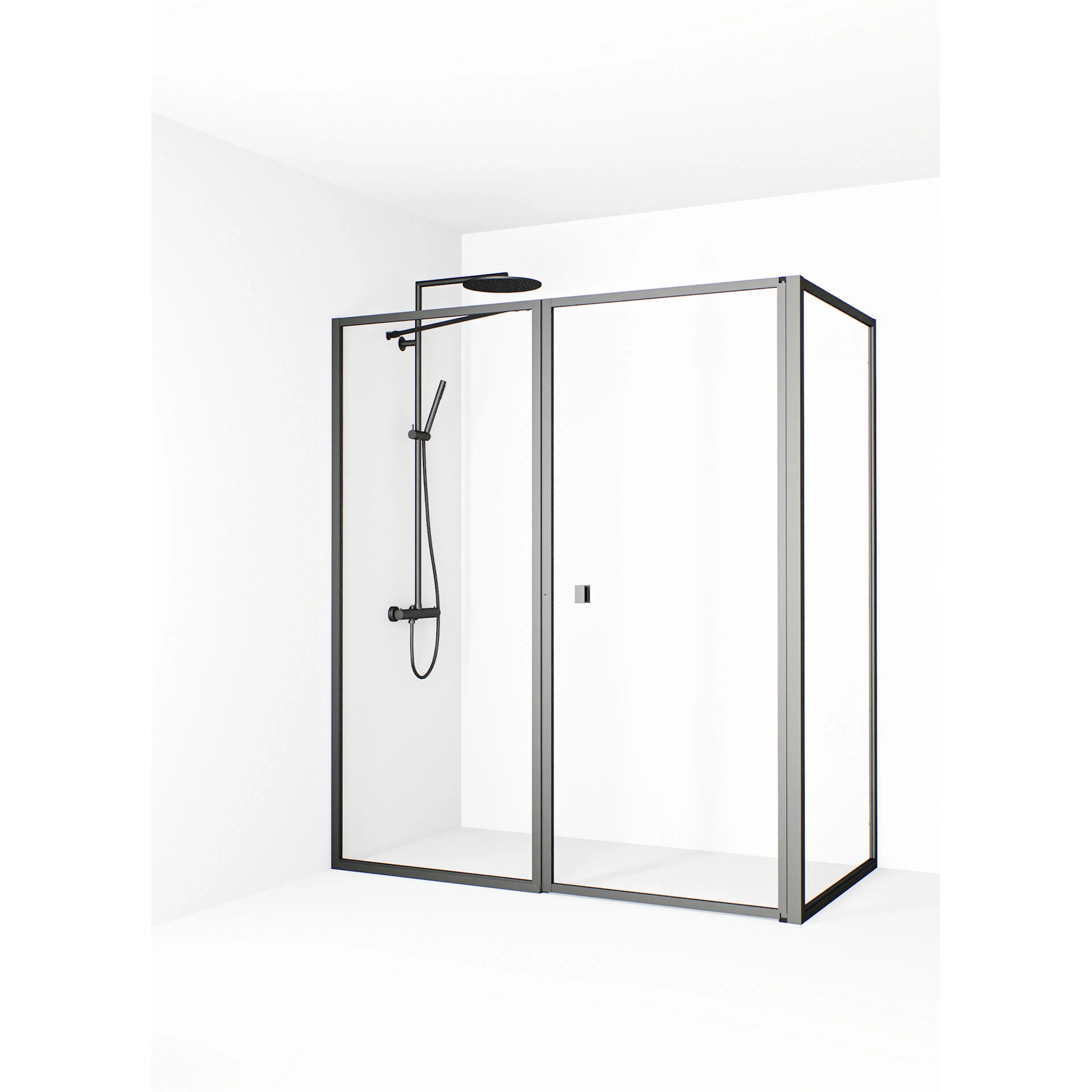 Empire L Utan Spröjs Gun metal 86x85x78(1645-1675) Storlek: 860x850x780 mm