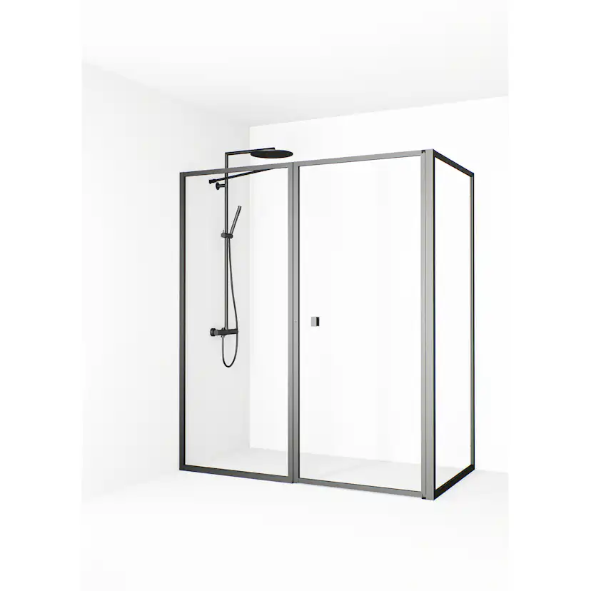 Empire L Utan Spröjs Gun metal 86x75x78(1545-1575) Storlek: 860x750x780 mm