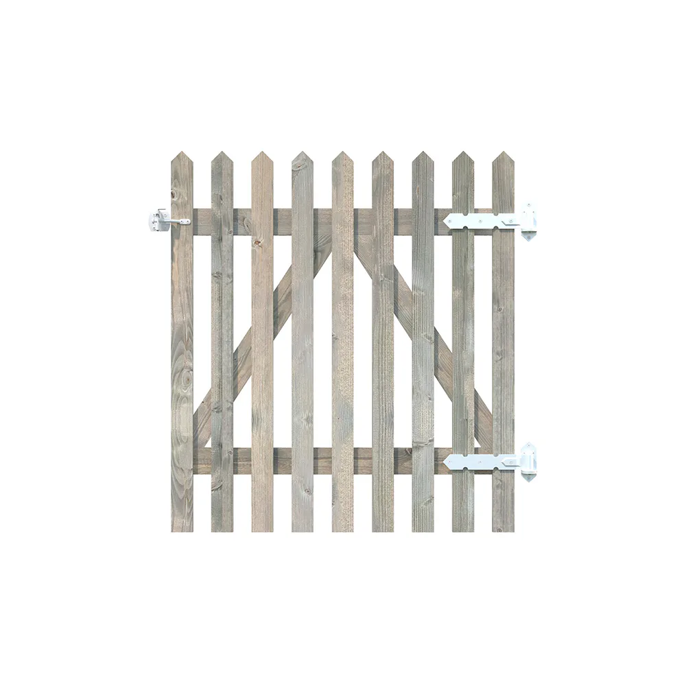 Luise 10 gate 90x100 cm Grå Tryckimpregnerad Vintage Grey
