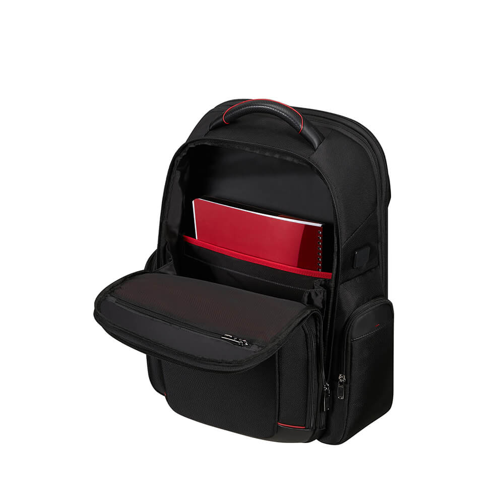 Ryggsäck PRO DLX6 17.3 tum 3VOL Expanderbar Svart