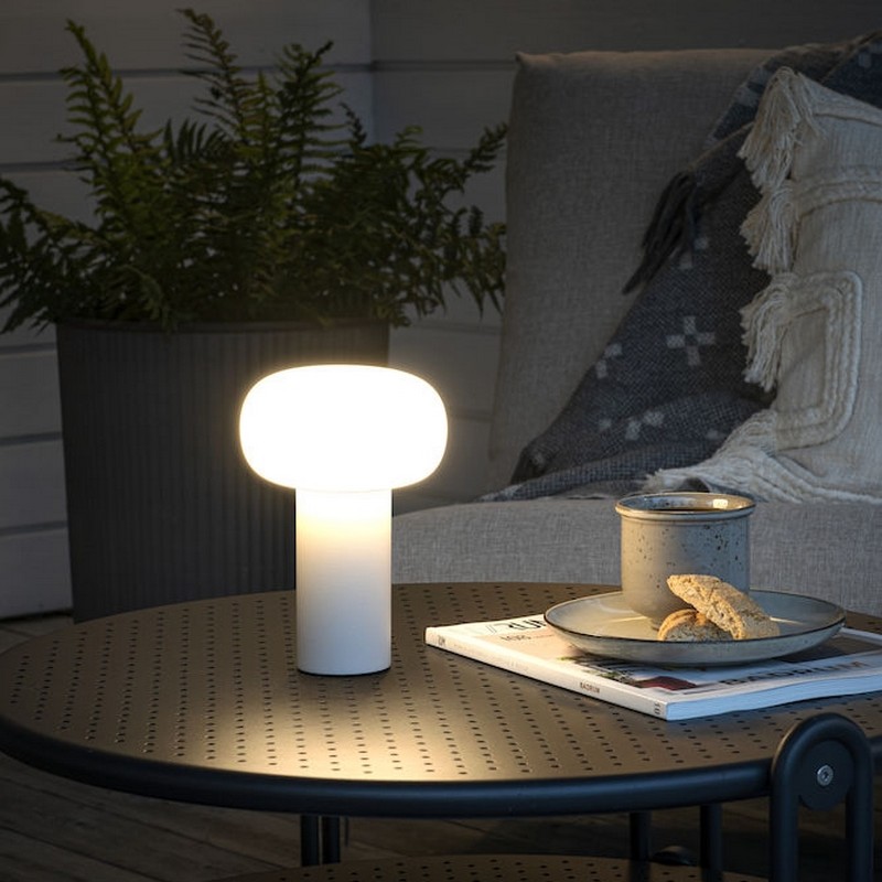 Bordslampa Gnosjö Konstsmide Antibes USB