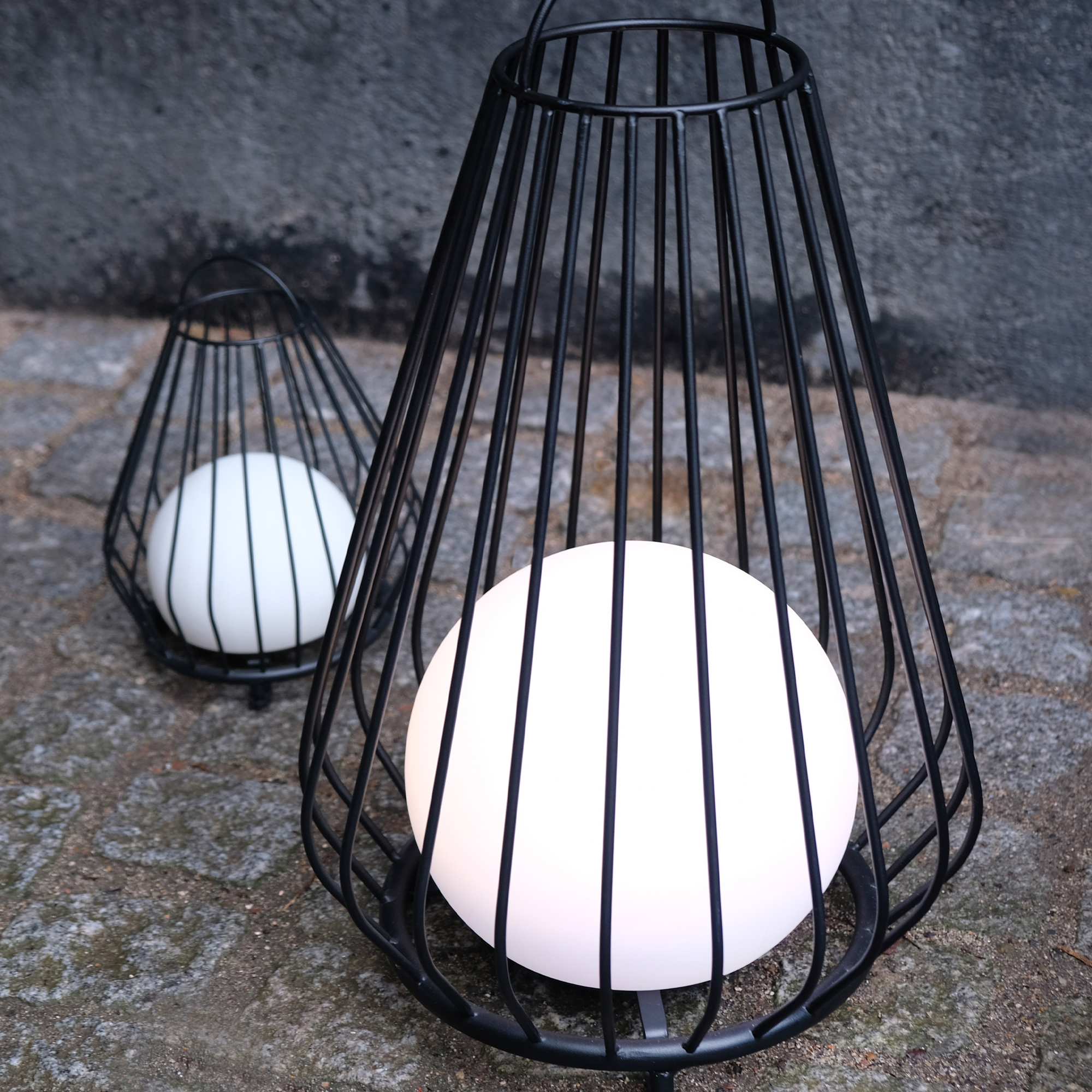 Solcellslampa Dyberg Larsen Evesham LED-Lykta Stor