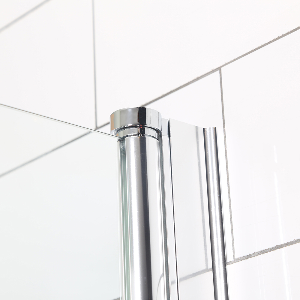 Duschdörr Bathlife Mångsidig Rak Dörr Delvis Frostat Glas