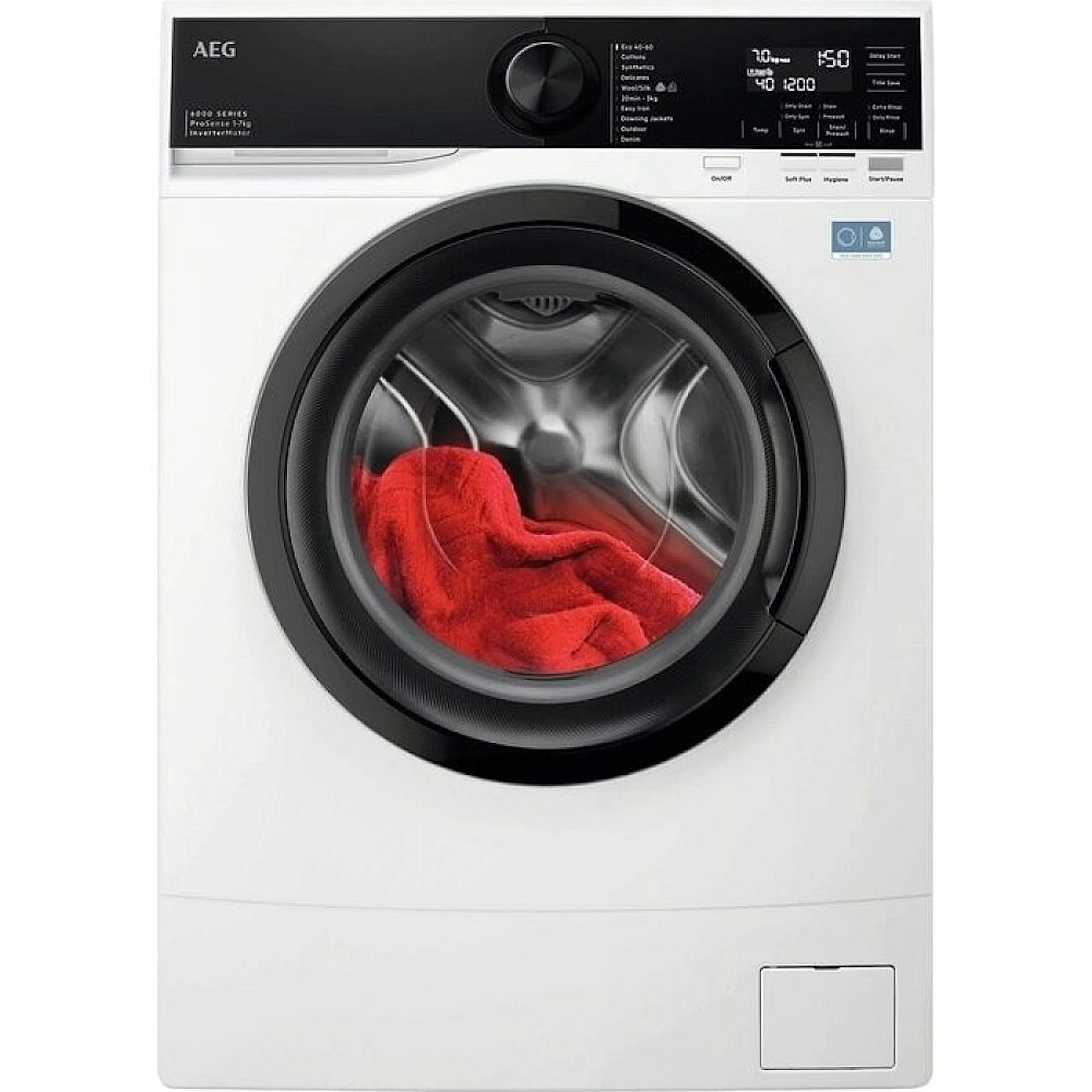 Frontmatad Tvättmaskin AEG LSR625O74O 6000 Serien 7 Kg