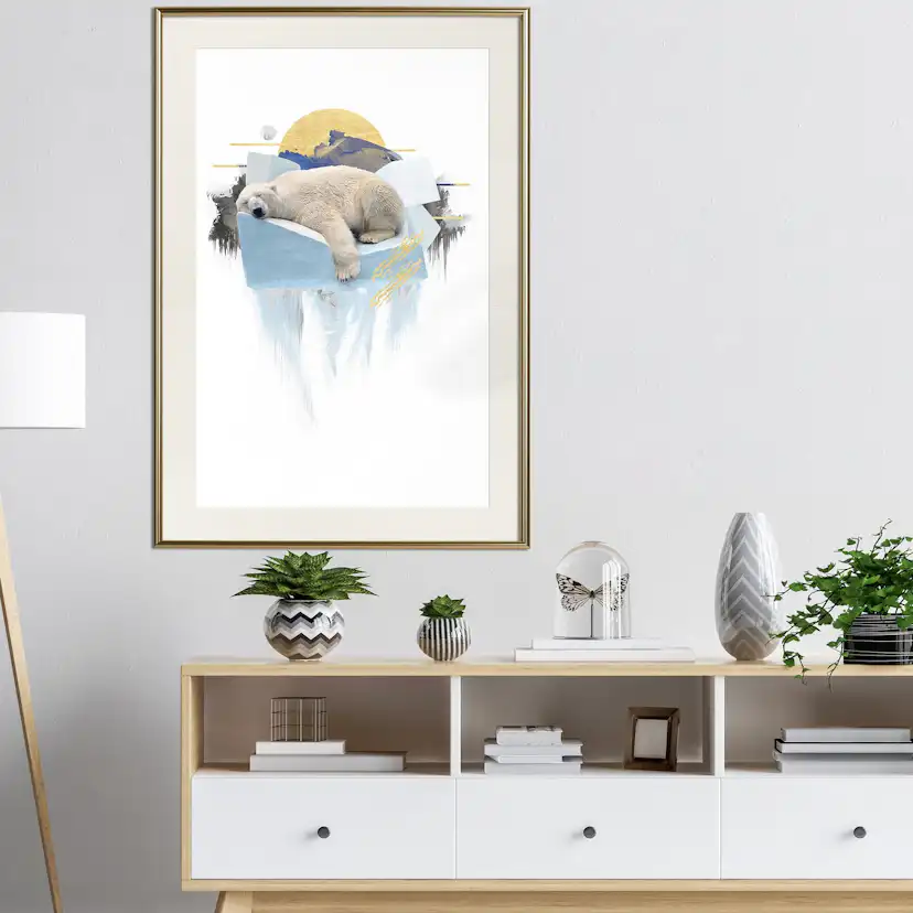 Poster Artgeist Affisch Polar Bear