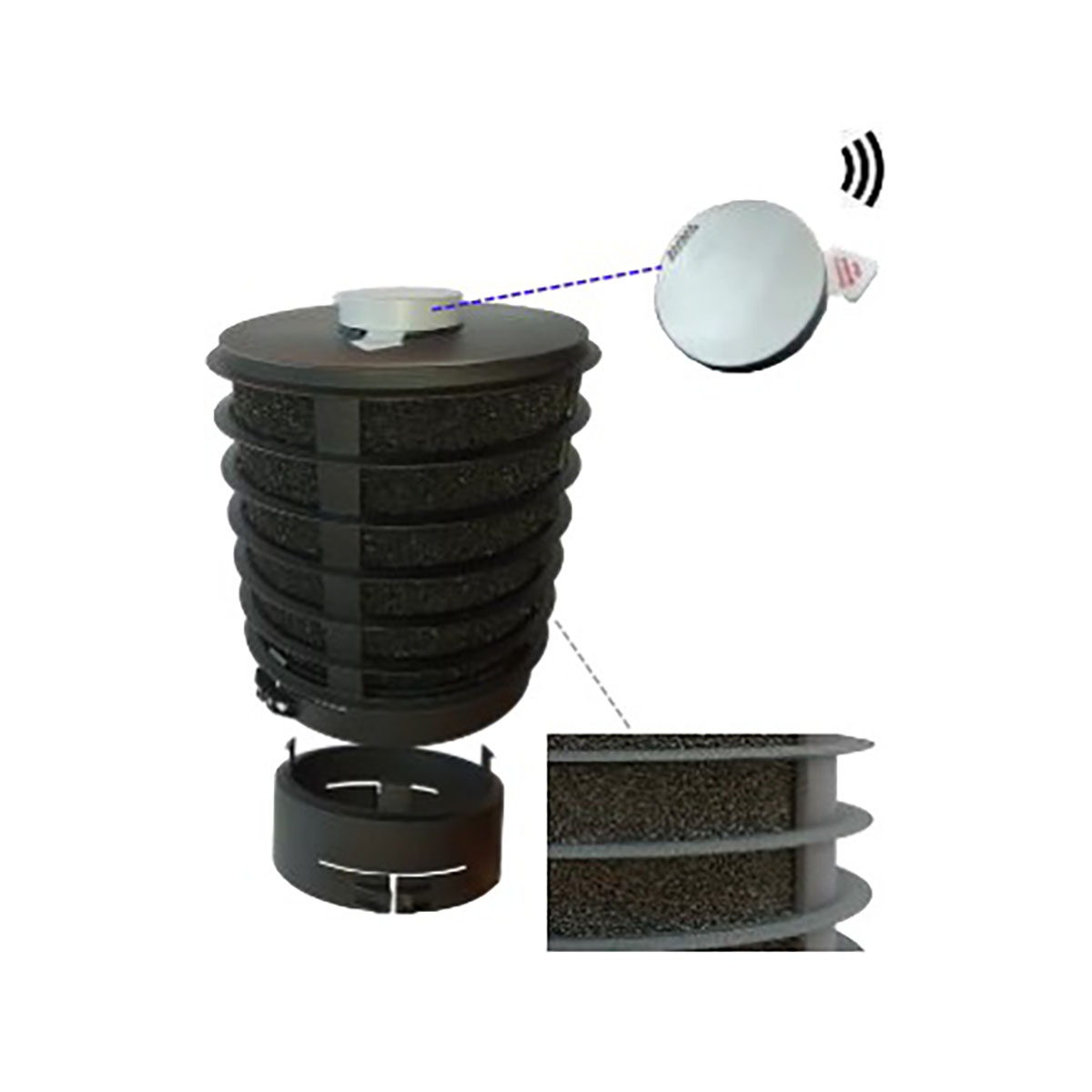Kolfilter Tovenco Recirq Longlife
