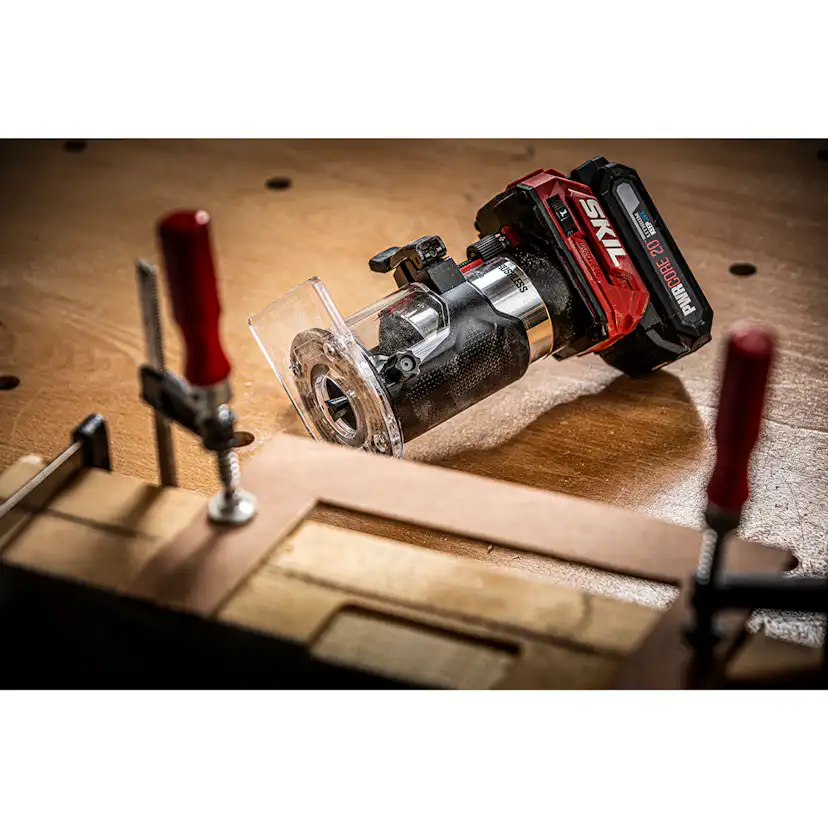 Handöverfräs SKIL 3170 FA Batteridriven Kolborstfri