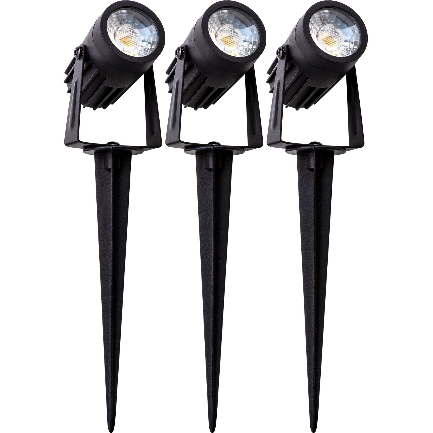 Spotlight Gelia Trädgårdsbelysning 3-Pack Set Inkl Trafo. 5M Kabel Djurö