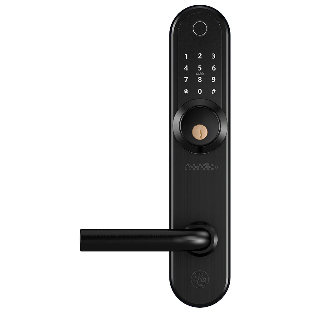 Elektroniskt Dörrlås Beslagsgruppen Nordic+ Fingeravtryck