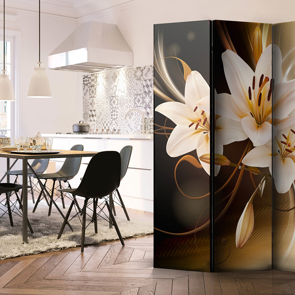 Rumsavdelare Skärmvägg Arkiio Circle Of Light 135x172 cm