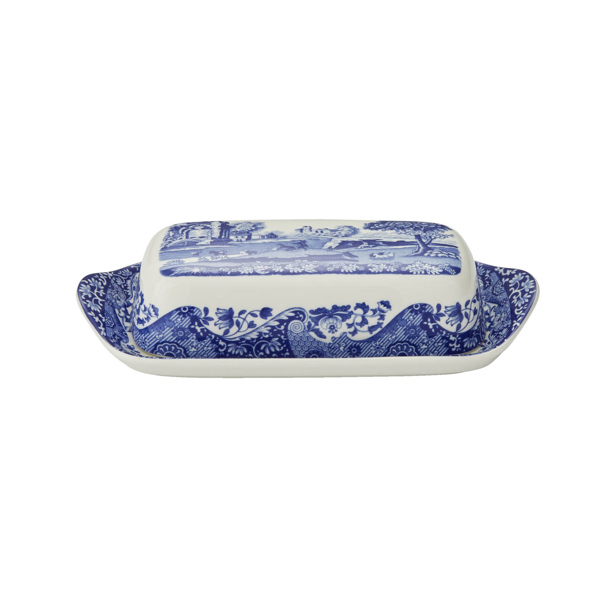 Smörask Spode Blue Italian
