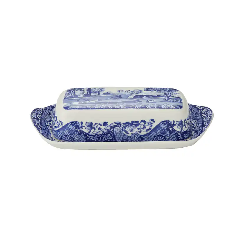 Smörask Spode Blue Italian