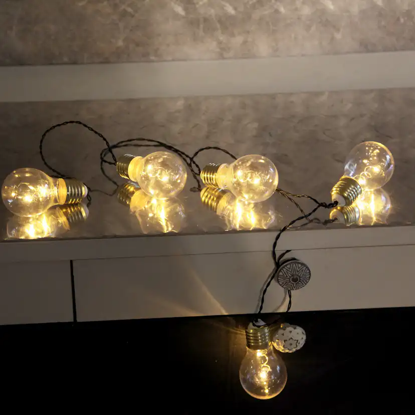 Ljusslinga Star Trading Glow Batteridriven