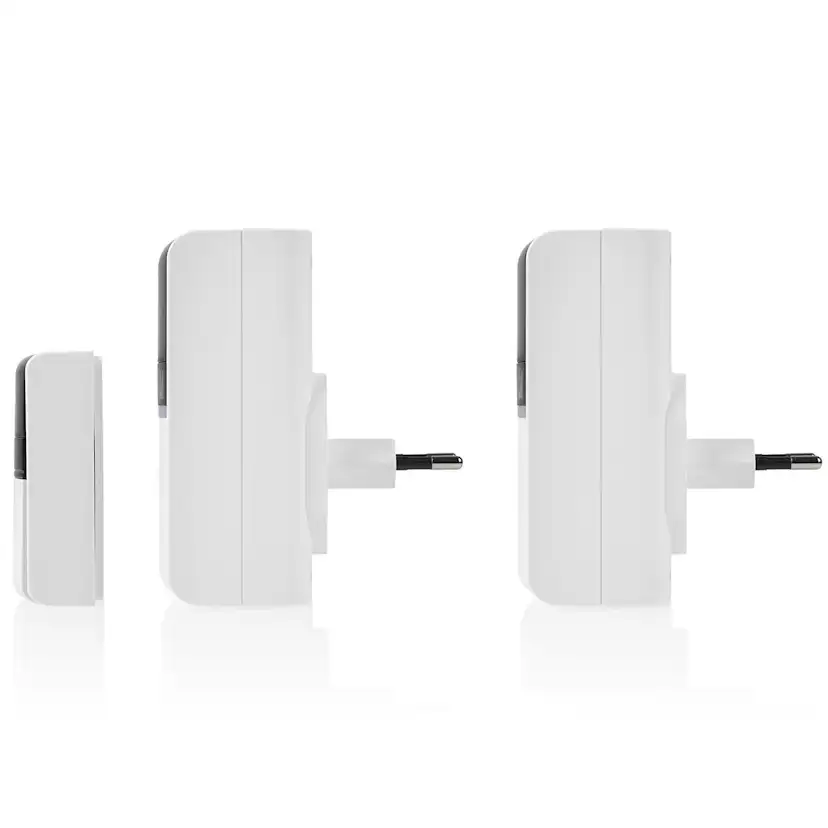 Trådlös Dörrklocka Byron Kinetic Ej batteri X2 Mottag