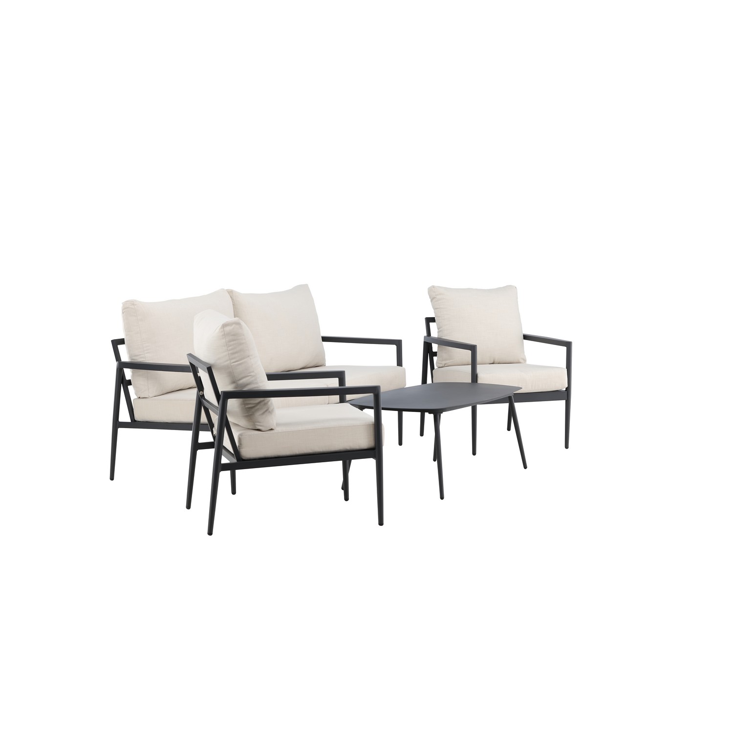 Loungeset Venture Home Taromina Soffgrupp Utomhus i Aluminium