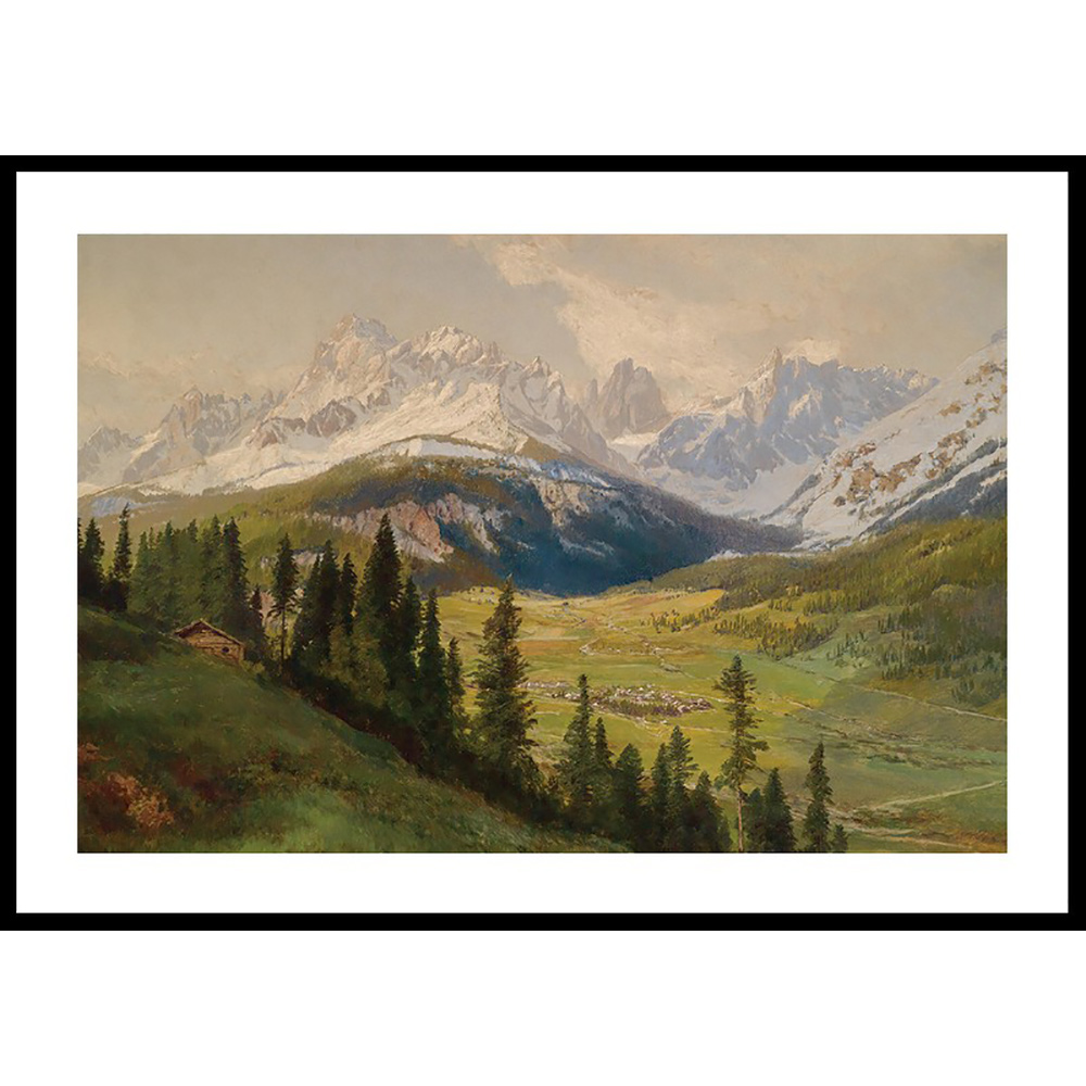 Poster Gallerix View From Mount Helm By Konrad Petrides