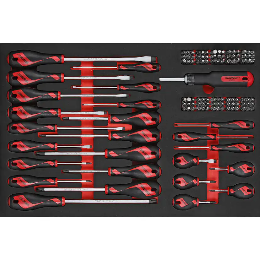 Skruvmejsel/bitssats 122 delar Teng Tools TTEMD122N