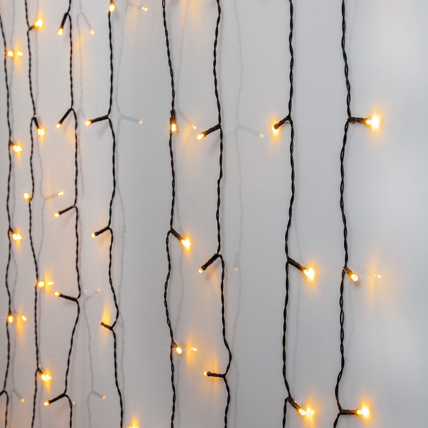 Ljusgardin Star Trading Golden Varmvit 120L