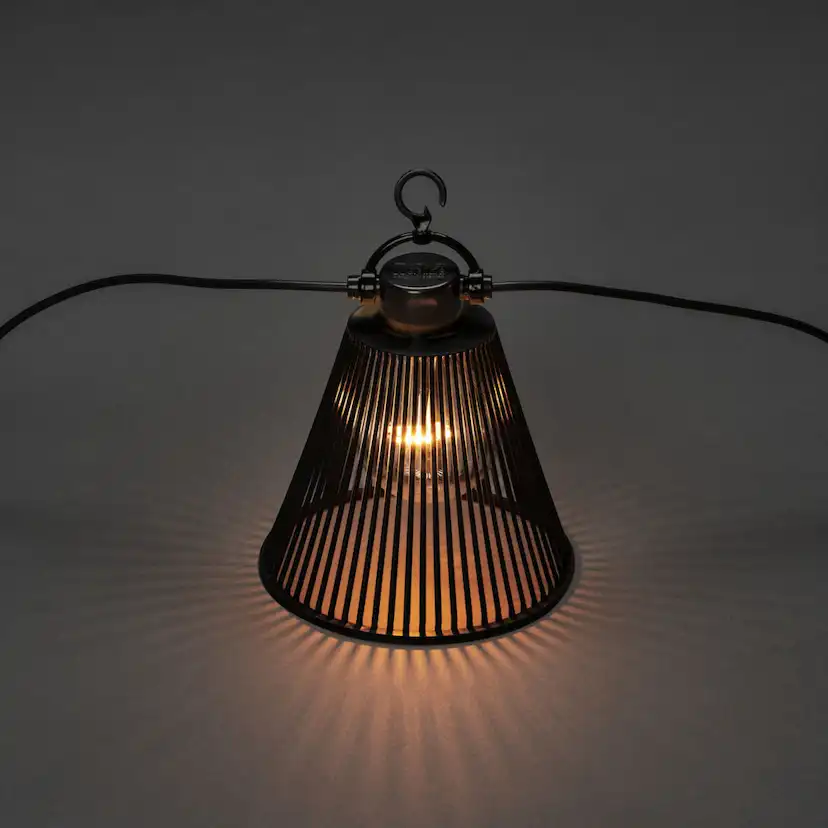 Tilläggsslinga Gnosjö Konstsmide E27 10 Amber LED Skärmar