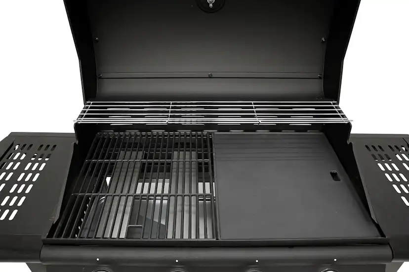 Gasolgrill Dose Barbeque 4 Brännare Med Trähylla